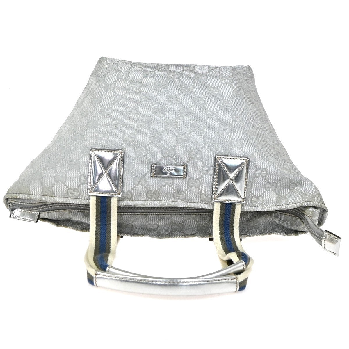 GUCCI Sherry GG Pattern Shoulder Hand Bag Canvas Patent Leather SR SHW 38YH961