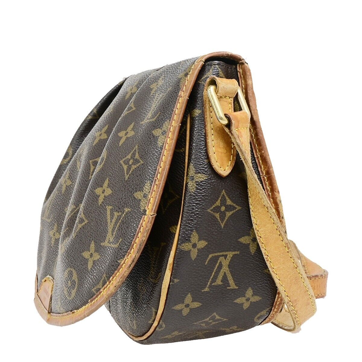 LOUIS VUITTON Menilmontant PM Shoulder Bag Monogram Leather BN M40474 61EC884