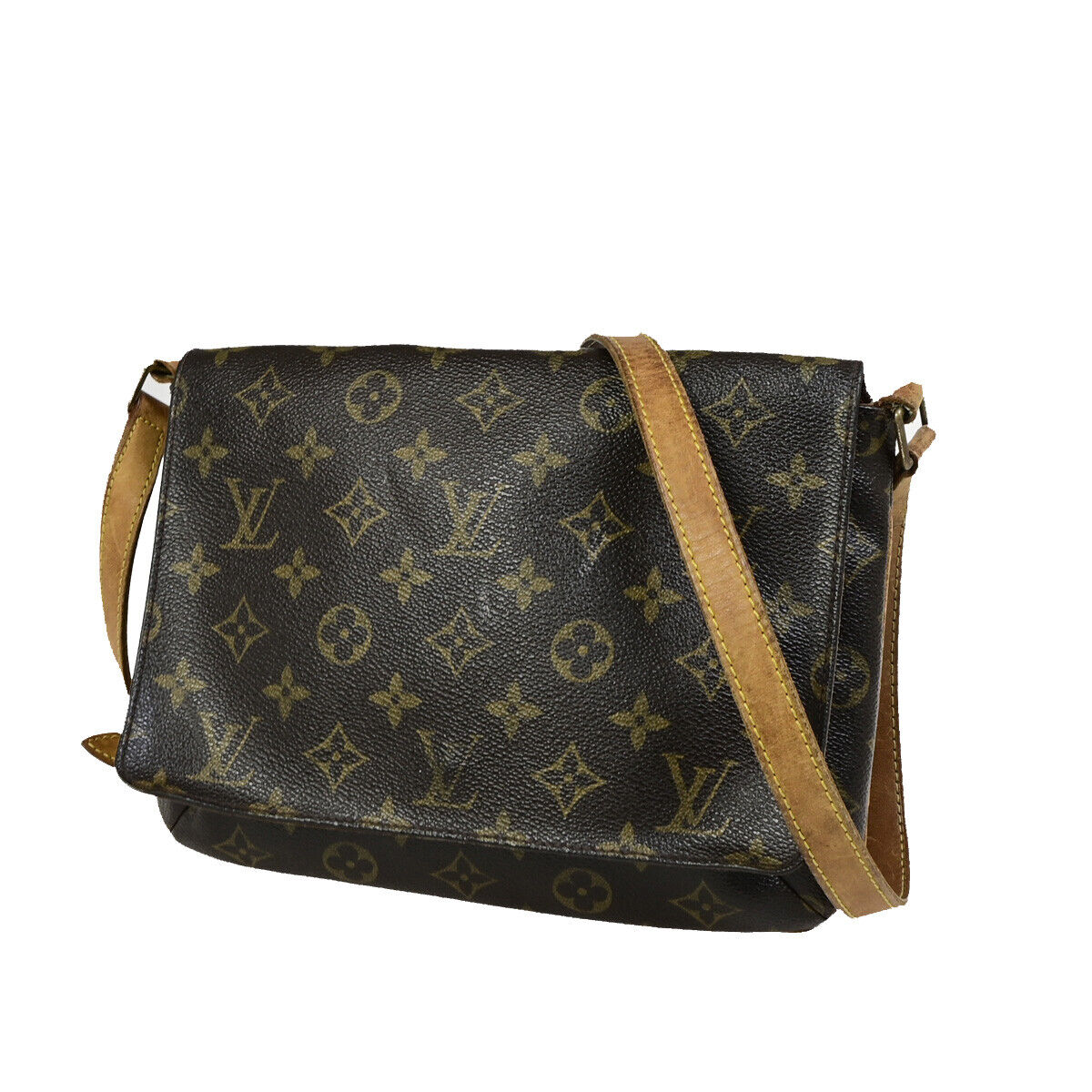 LOUIS VUITTON Musette Tango Long Shoulder Bag Monogram Leather BN M51388 36YF723