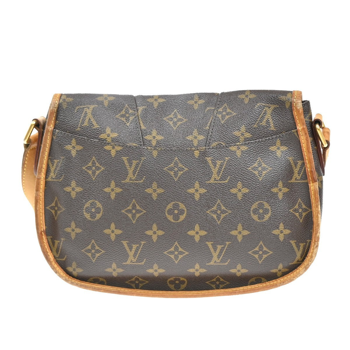 LOUIS VUITTON Menilmontant PM Shoulder Bag Monogram Leather BN M40474 72KB385