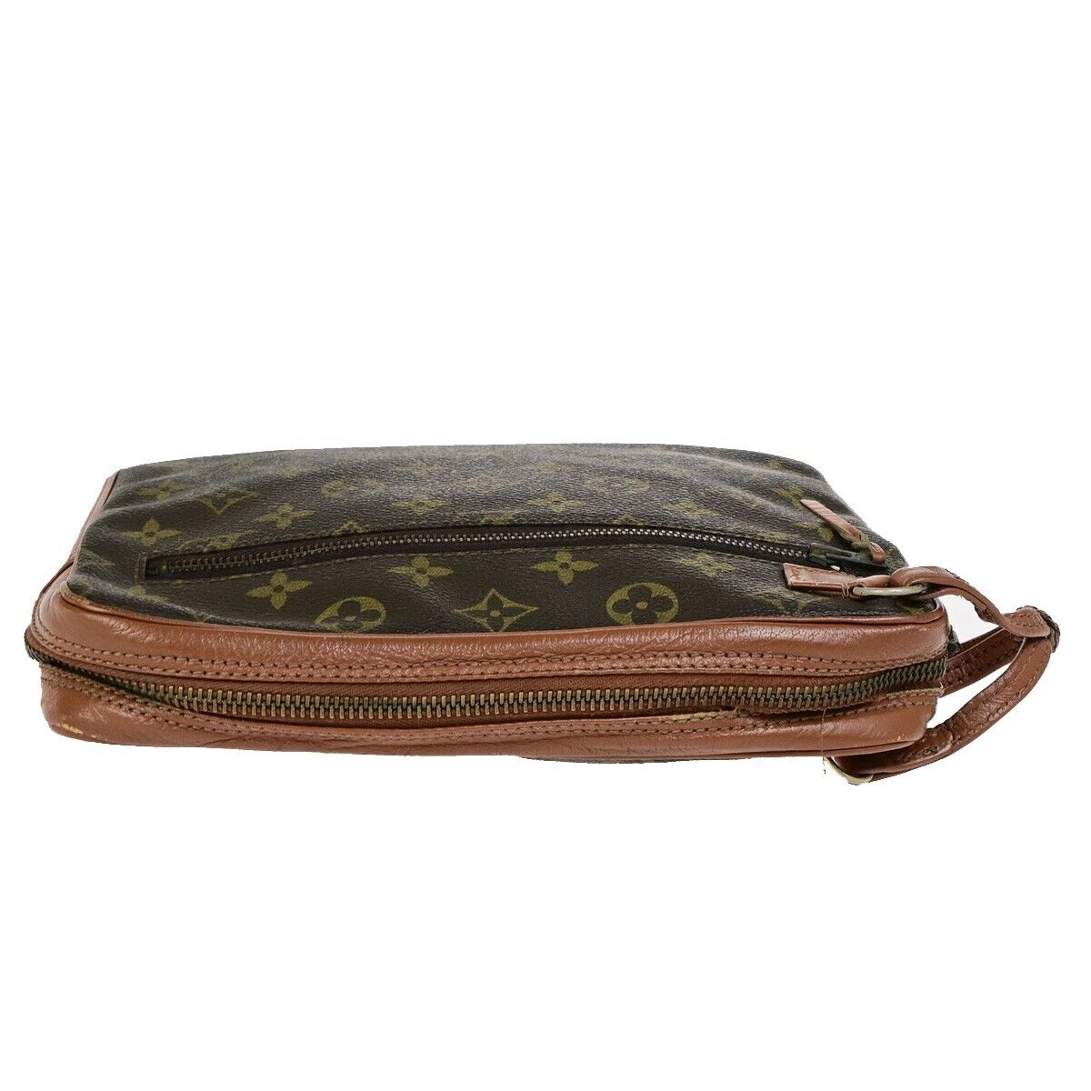 LOUIS VUITTON Pochette Sport Clutch Hand Bag Monogram Leather BN N0.183 01ED040