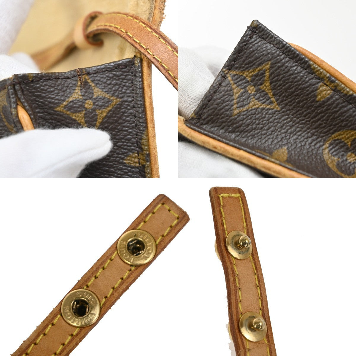 LOUIS VUITTON Pochette Twin GM 2Way Shoulder Bag Monogram Brown M51852 36MA599
