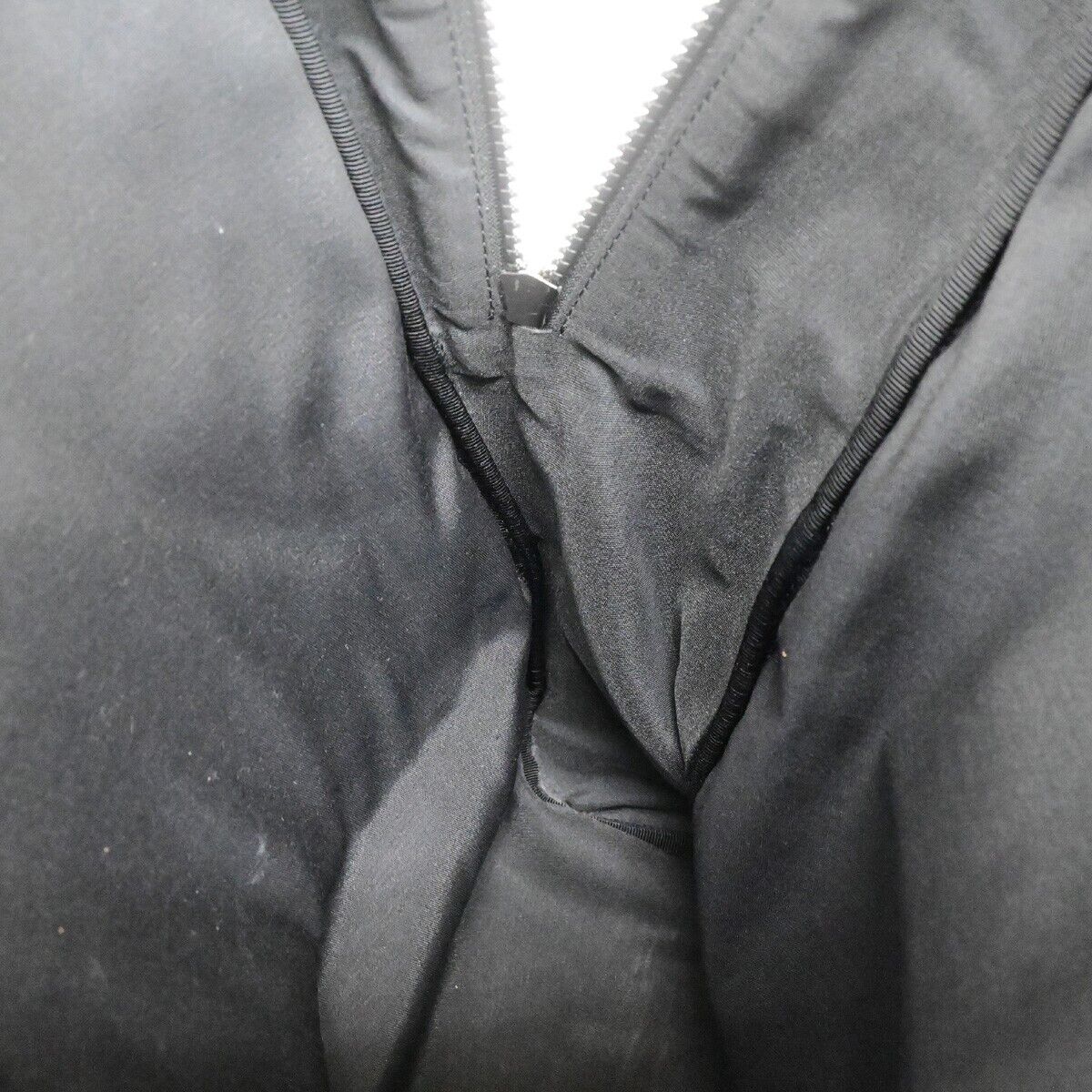 GUCCI Logo Sherry GG Pattern Backpack Bag Nylon Leather Black Italy 21RK735