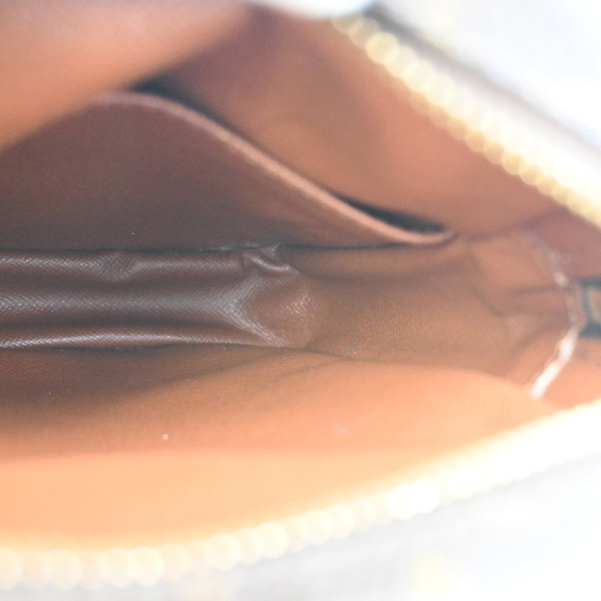 LOUIS VUITTON Amazon Shoulder Bag Monogram Leather Brown M45236 30TA041