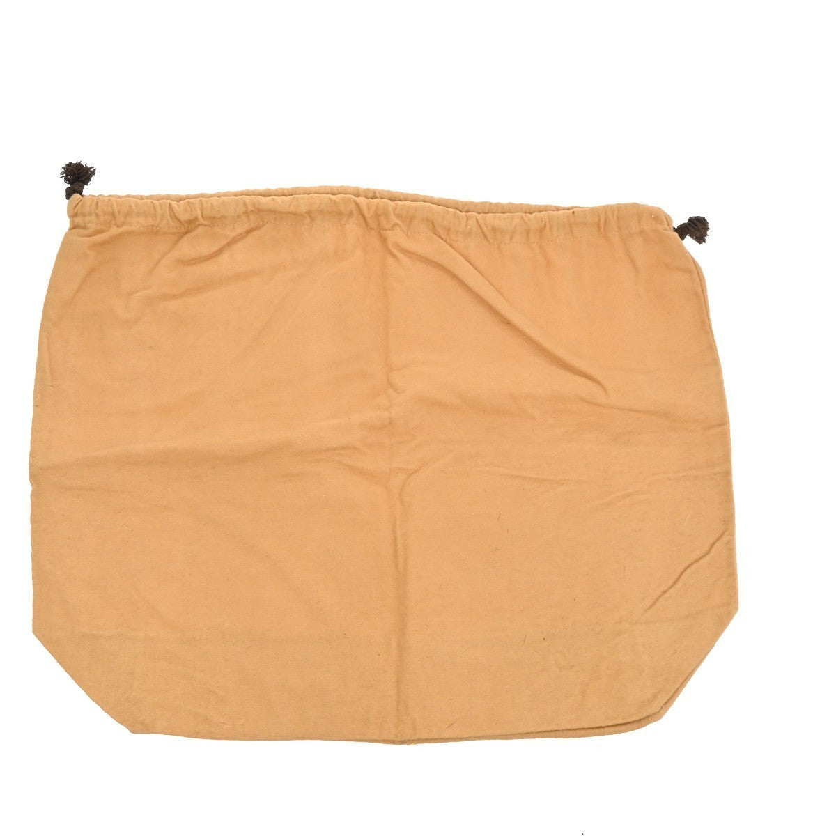 LOUIS VUITTON Logo 10 Set Dust Bag Drawstring Canvas Cotton Beige Brown 03KP134