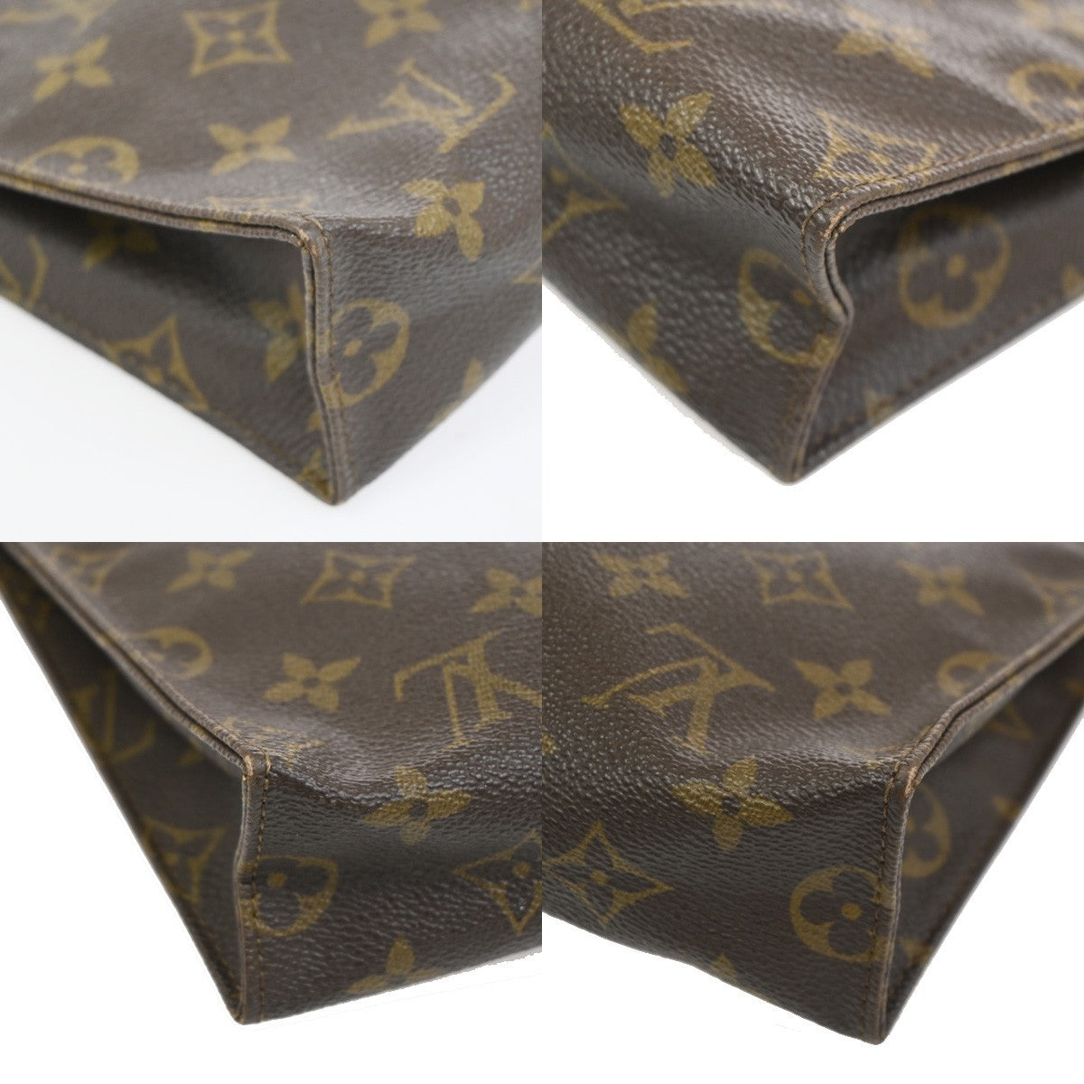 LOUIS VUITTON Poche Toilette 26 Clutch Pouch Bag Monogram Leather M47542 66CA762