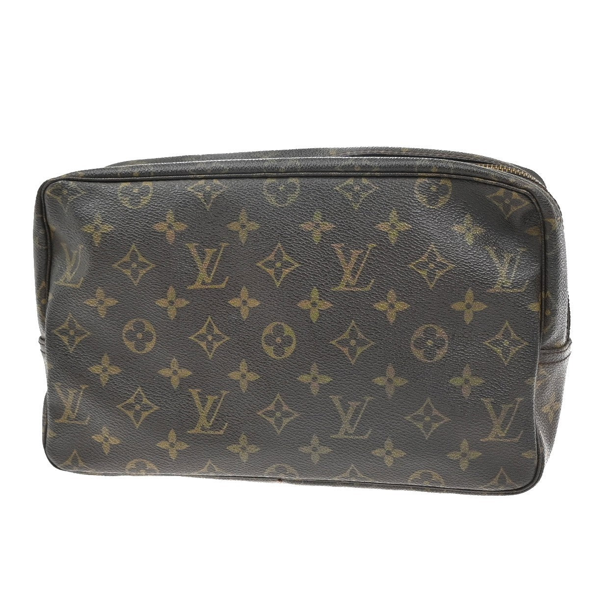 LOUIS VUITTON Trousse Toilette 28 Clutch Hand Bag Monogram Brown M47522 05KC254