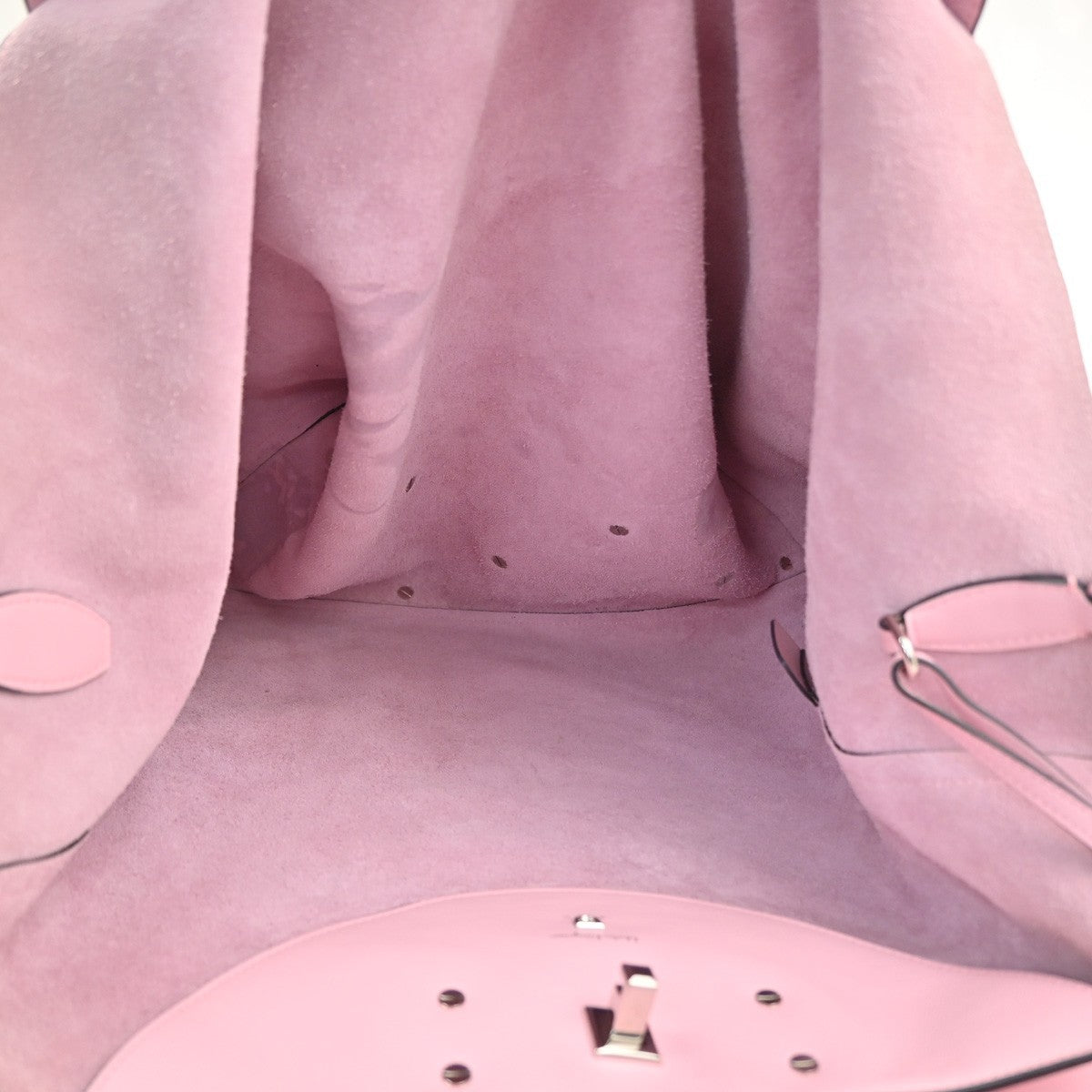 SALVATORE FERRAGAMO Studio 2Way Top Handle Bag Leather Pink SHW 88TA660