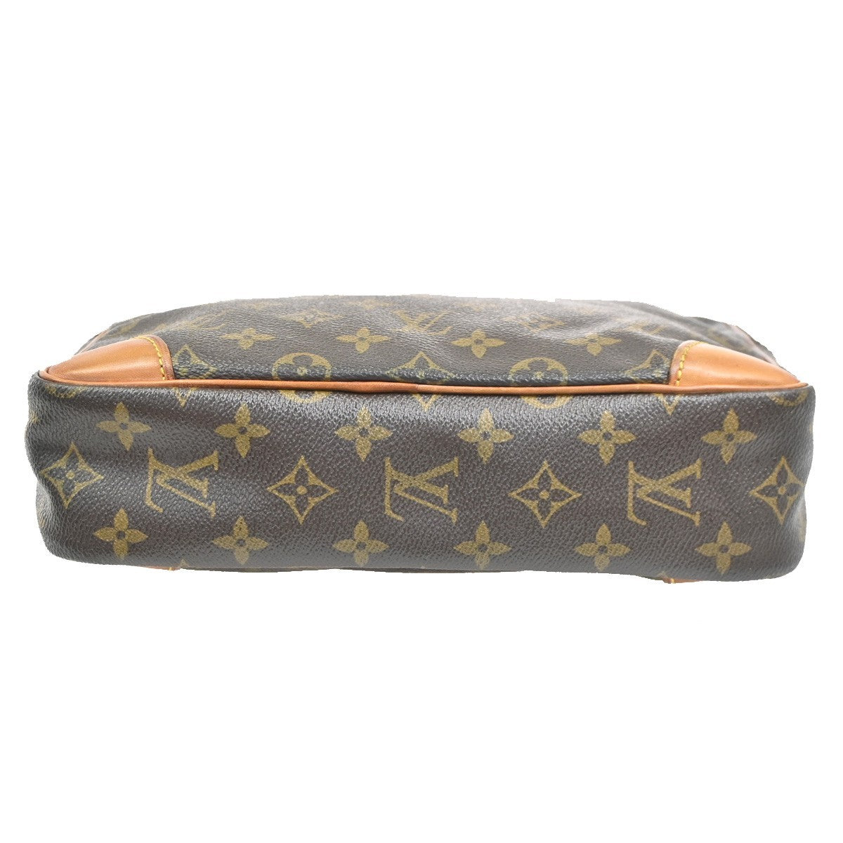 LOUIS VUITTON Trocadero 27 Shoulder Bag Monogram Leather Brown M51274 31PA088