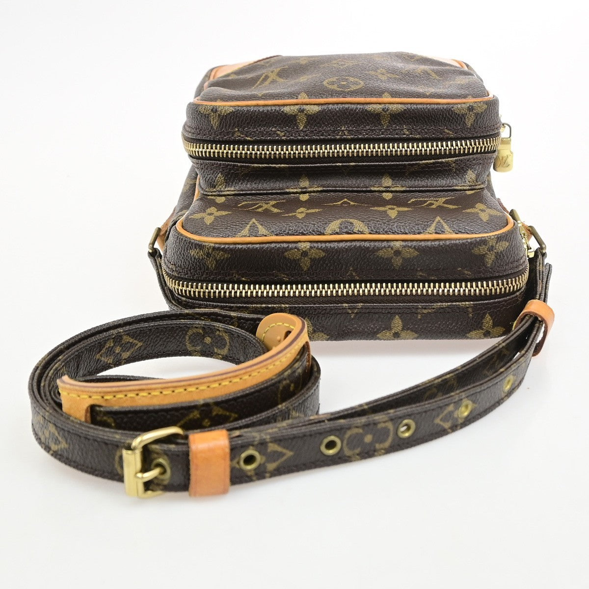 LOUIS VUITTON Amazon Crossbody Shoulder Bag Monogram Leather BN M45236 96KD132