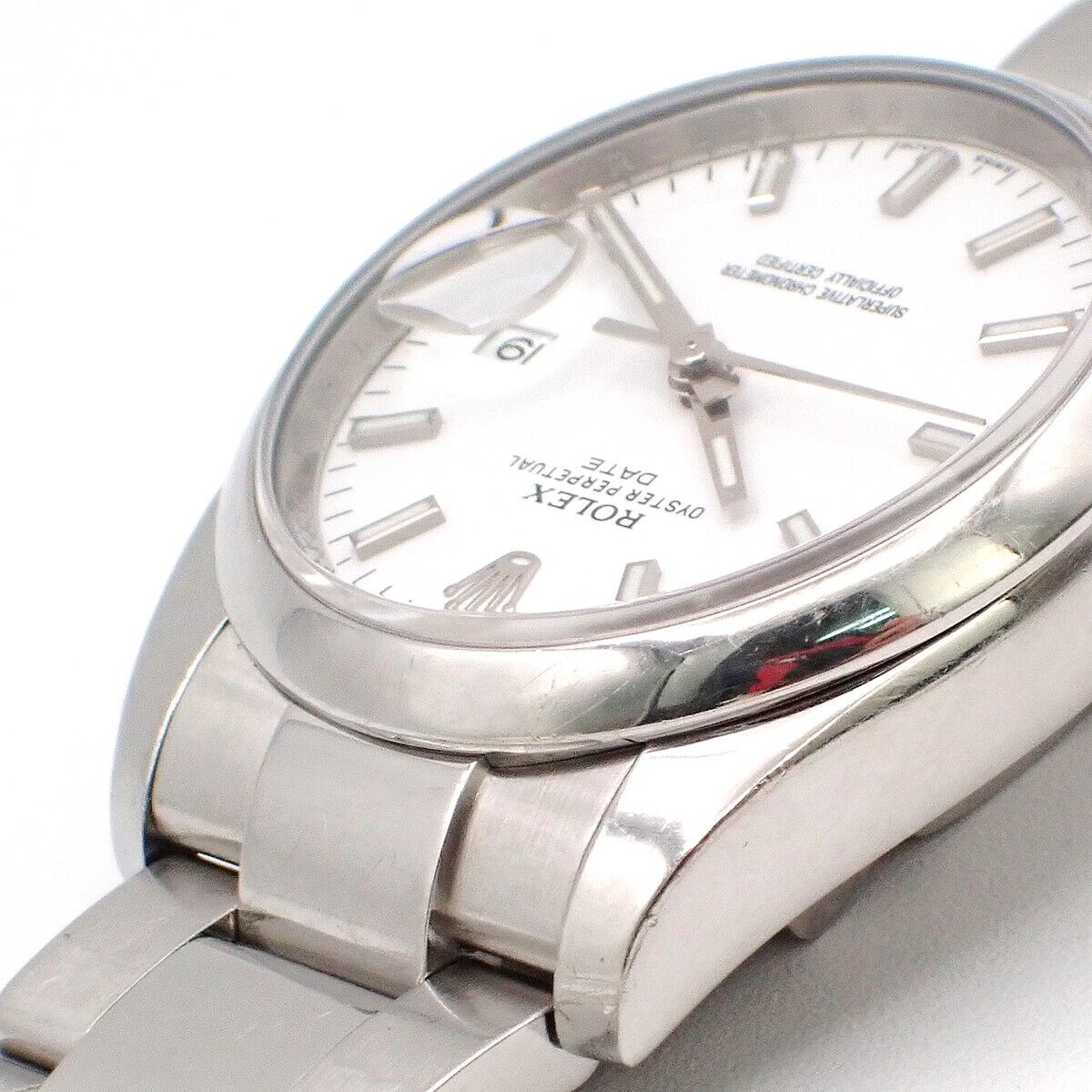 ROLEX Oyster Perpetual Date Watch 115200 Automatic Stainless Steel SR 932RK556