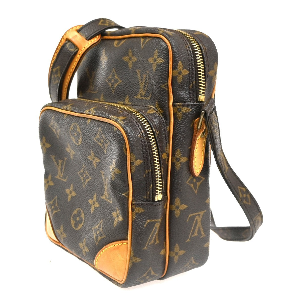 LOUIS VUITTON Amazon Crossbody Shoulder Bag Monogram Leather BN M45236 86CA743
