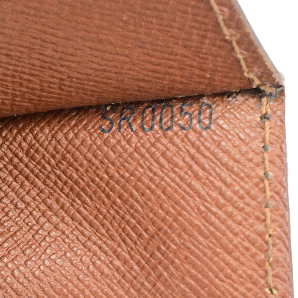 LOUIS VUITTON Monceau 28 Hand Bag Monogram Leather Brown France M51185 02SJ533