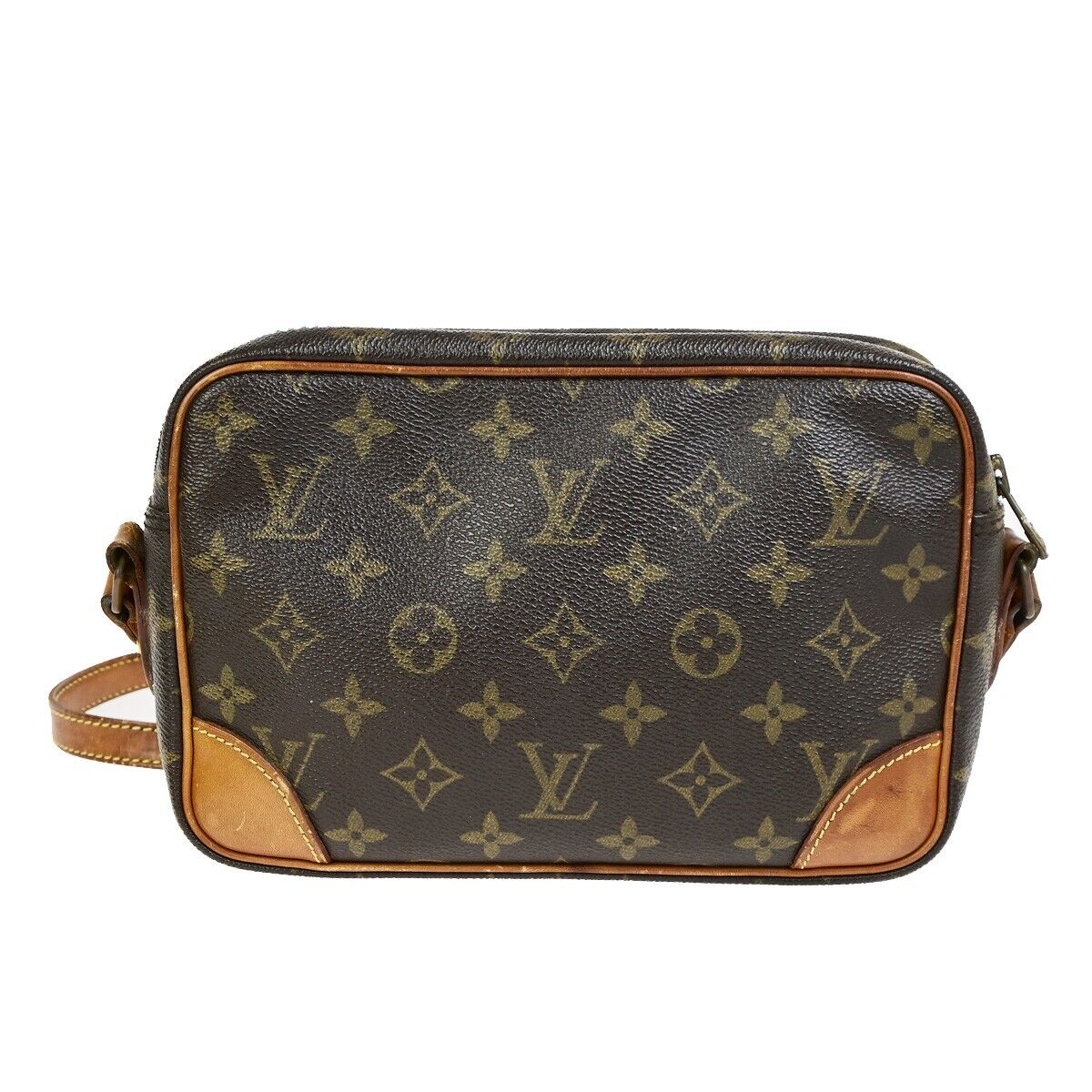 LOUIS VUITTON Trocadero 24 Shoulder Bag Monogram Leather Brown M51276 61FB197