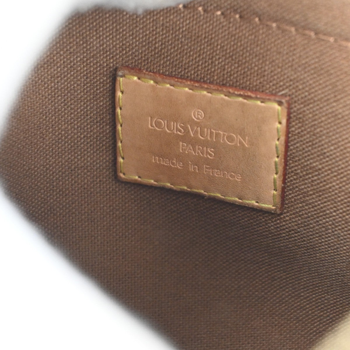 LOUIS VUITTON Bum Bag Bosphore Monogram Leather Canvas Brown M40108 70TA559