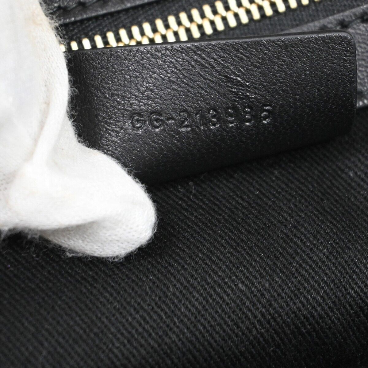 SALVATORE FERRAGAMO Signature Shoulder Tote Bag Canvas Leather Black GHW 57RJ307