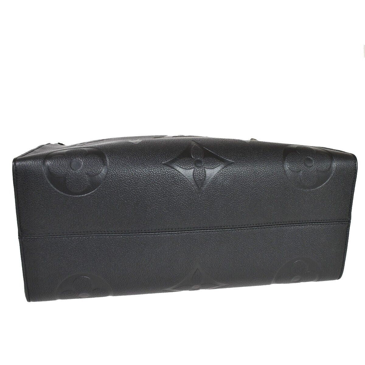 LOUIS VUITTON Onthego GM 2Way Hand Bag Monogram Empreinte Black M44925 865RC994