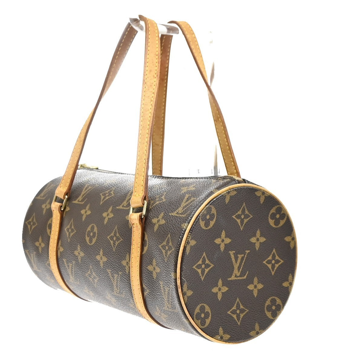 LOUIS VUITTON PAPILLON 26 Hand Bag Monogram Leather Brown France M51366 73SA014