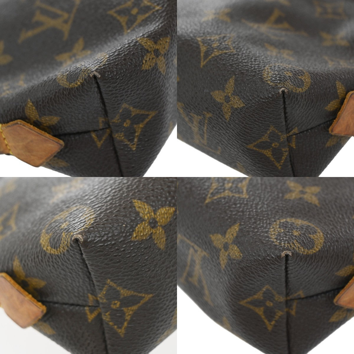 LOUIS VUITTON Pochette Cosmetic Pouch Bag Monogram Leather BN M47515 04EF783