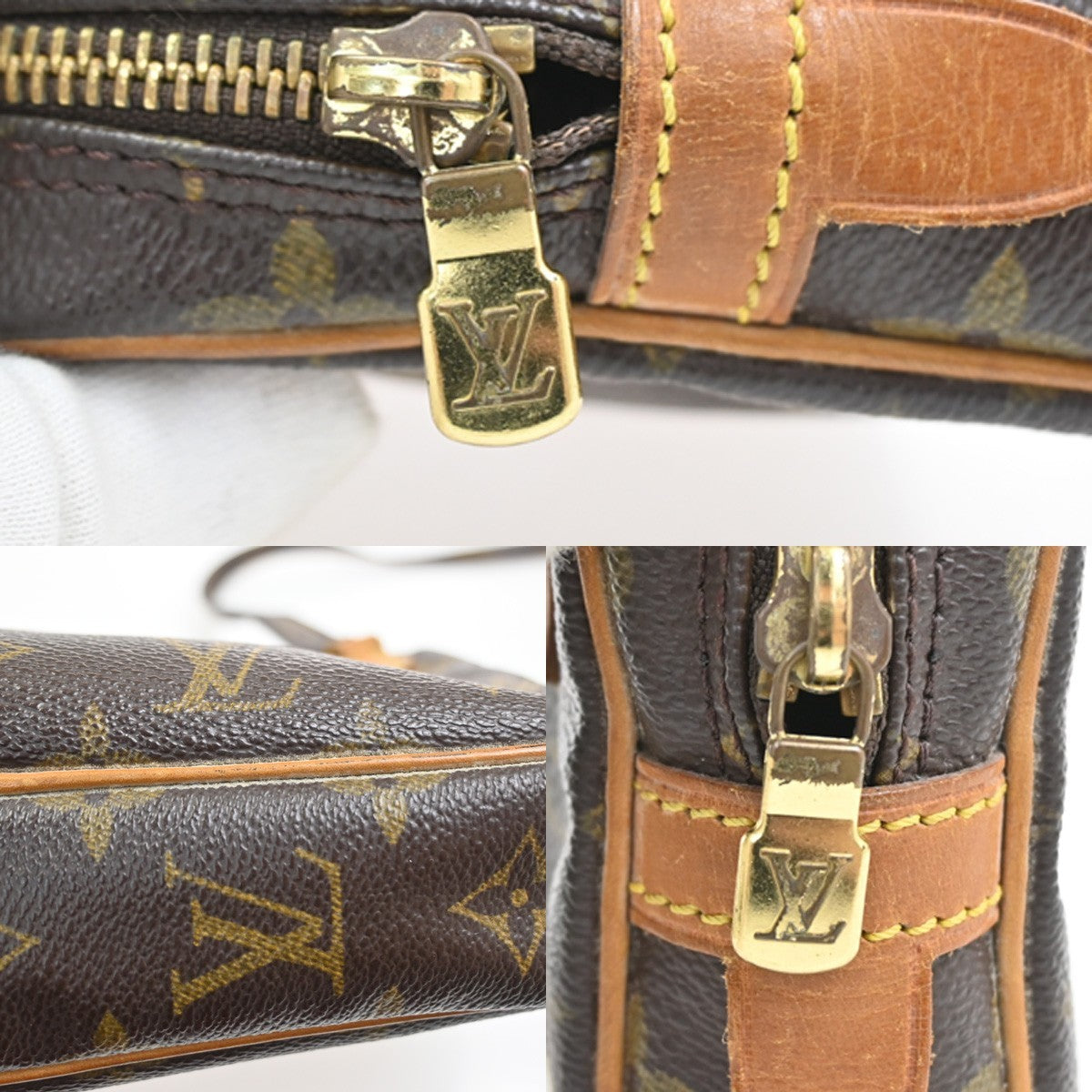 LOUIS VUITTON Marly Bandouliere Shoulder Bag Monogram Leather BN M51828 32SA047
