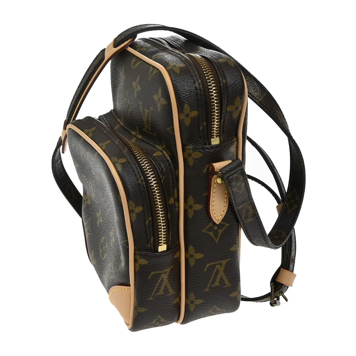 LOUIS VUITTON Amazon Crossbody Shoulder Bag Monogram Leather BN M45236 661RF765