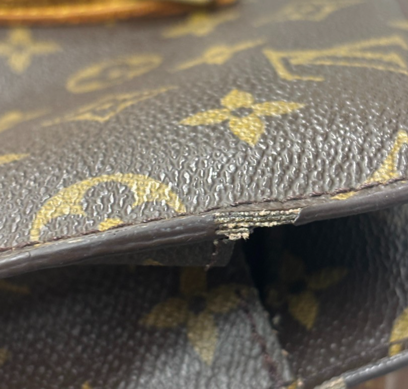 LOUIS VUITTON BABYLONE Shoulder Bag Monogram Leather Brown France M51102 87PA089