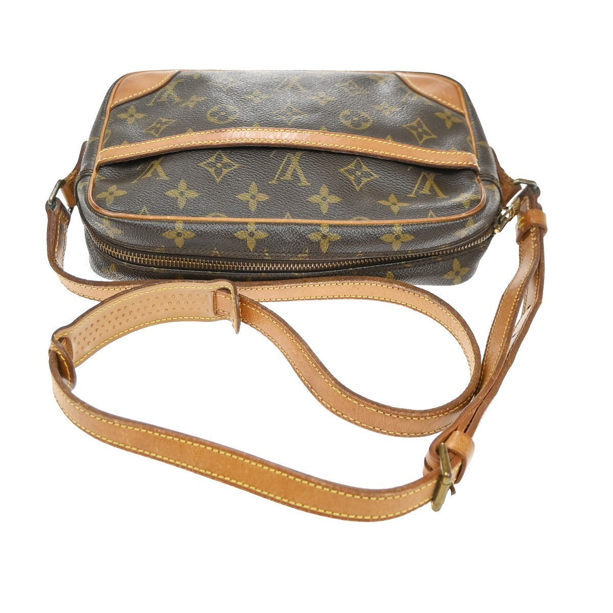 LOUIS VUITTON Trocadero 24 Shoulder Bag Monogram Leather Brown M51276 62CA942