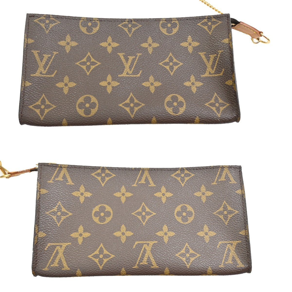 LOUIS VUITTON BUCKET GM Shoulder Tote Bag Monogram Leather Brown M42236 88YJ102