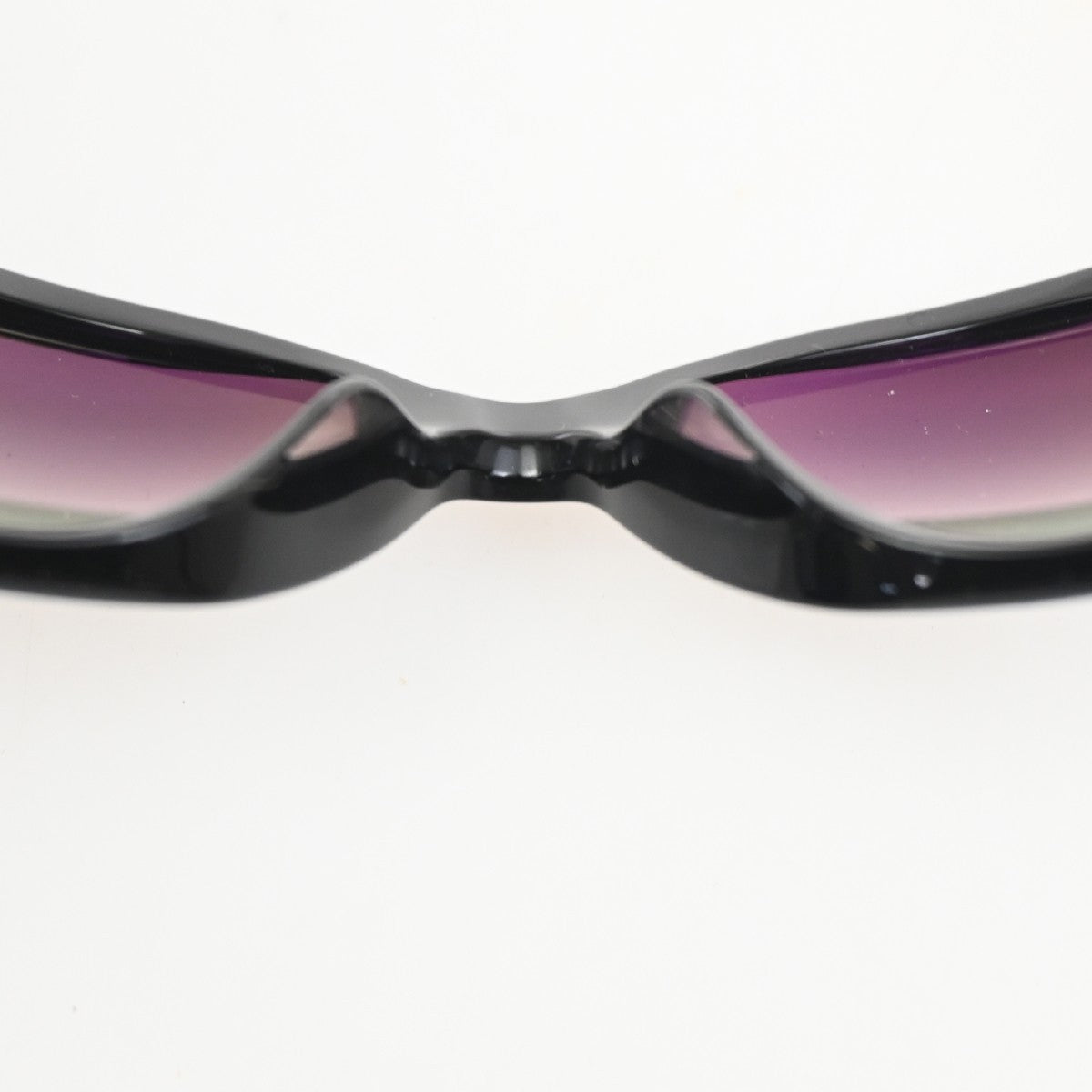 CHANEL CC Logo Camellia Sunglasses Eye Wear Plastic Black 5113 Italy 63ZA113