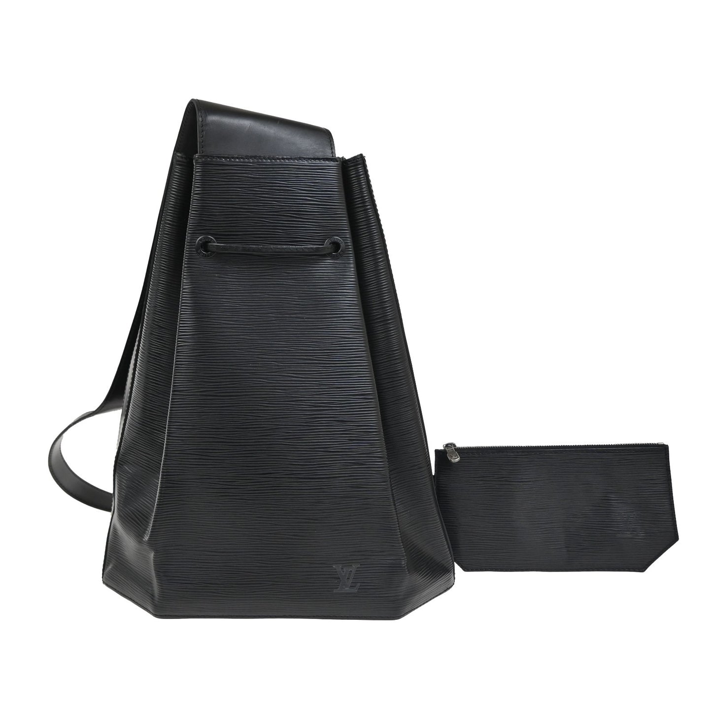 LOUIS VUITTON Sac A Dos Shoulder Bag Epi Leather Black France M80153 34CA829