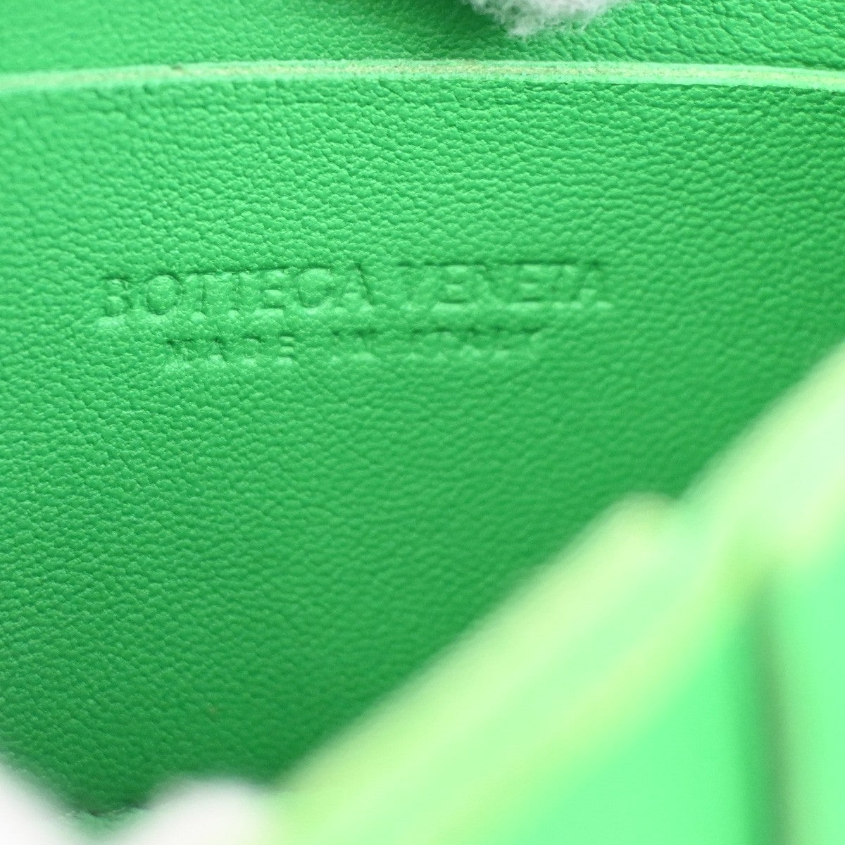 BOTTEGA VENETA Cassette Intrecciato Shoulder Bag Leather Green Parakeet 14ZA101