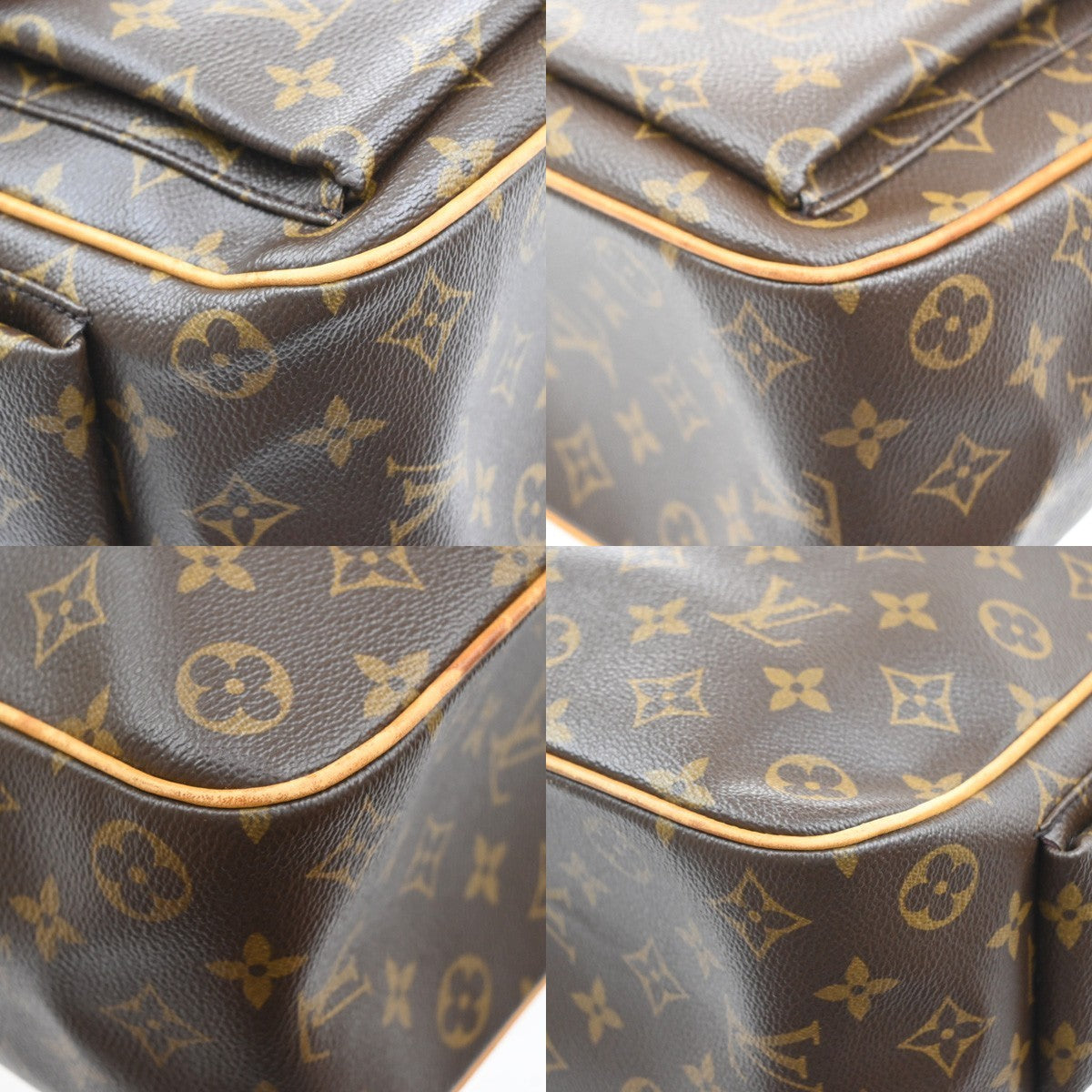 LOUIS VUITTON Multipli Cite Hand Bag Monogram Leather Brown  M51162 19SA135