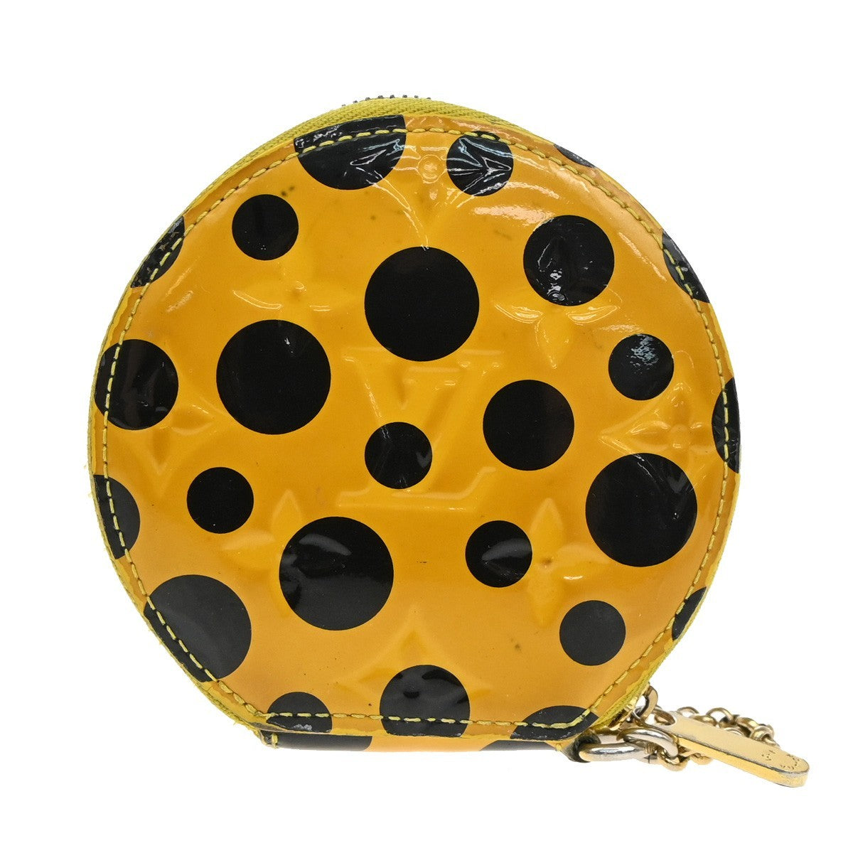 LOUIS VUITTON Yayoi Porte Monnaie Coin Case Monogram Vernis YW M91569 30EG081
