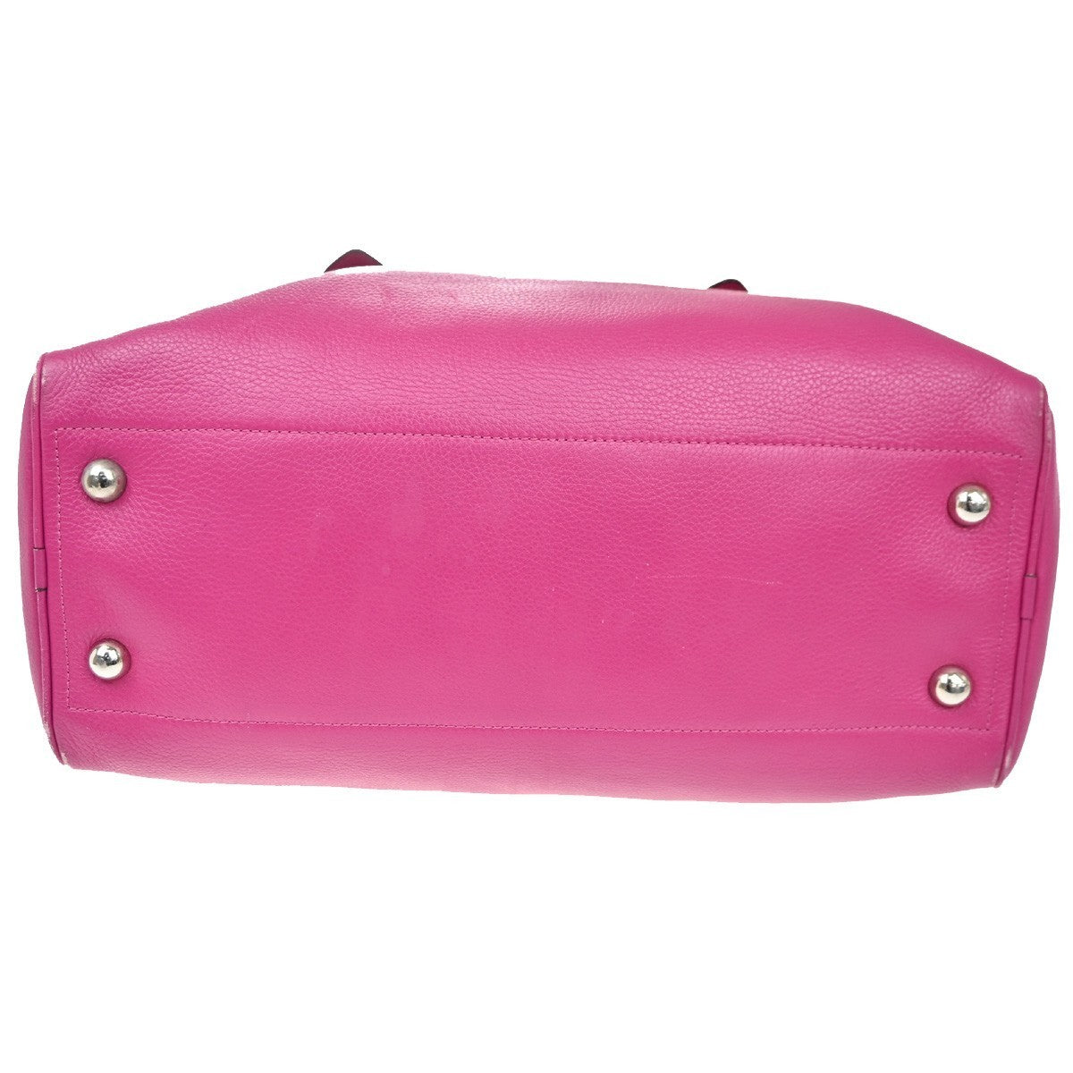 LOEWE  LOGO Heritage Shoulder Bag Leather Pink SHW Spain 35TA441