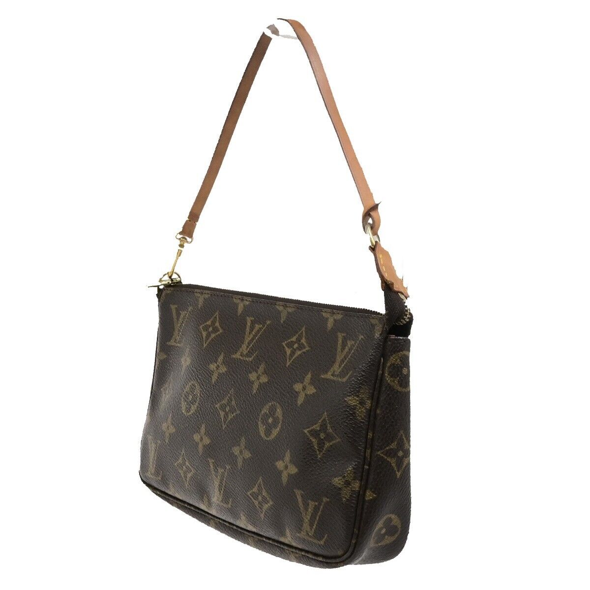 LOUIS VUITTON Pochette Accessoires Hand Bag Monogram Leather BN M51980 18KA532
