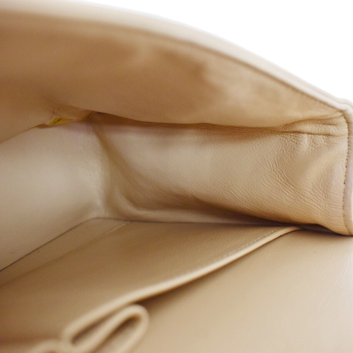 CHANEL CC Matelasse 25 Double Flap Chain Shoulder Bag Caviar Leather 6078LC372