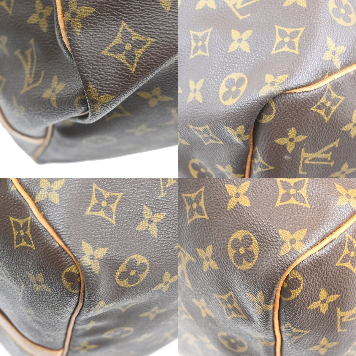 LOUIS VUITTON Keepall Bandouliere 60 2Way Hand Bag Monogram Brown M41412 14TA335