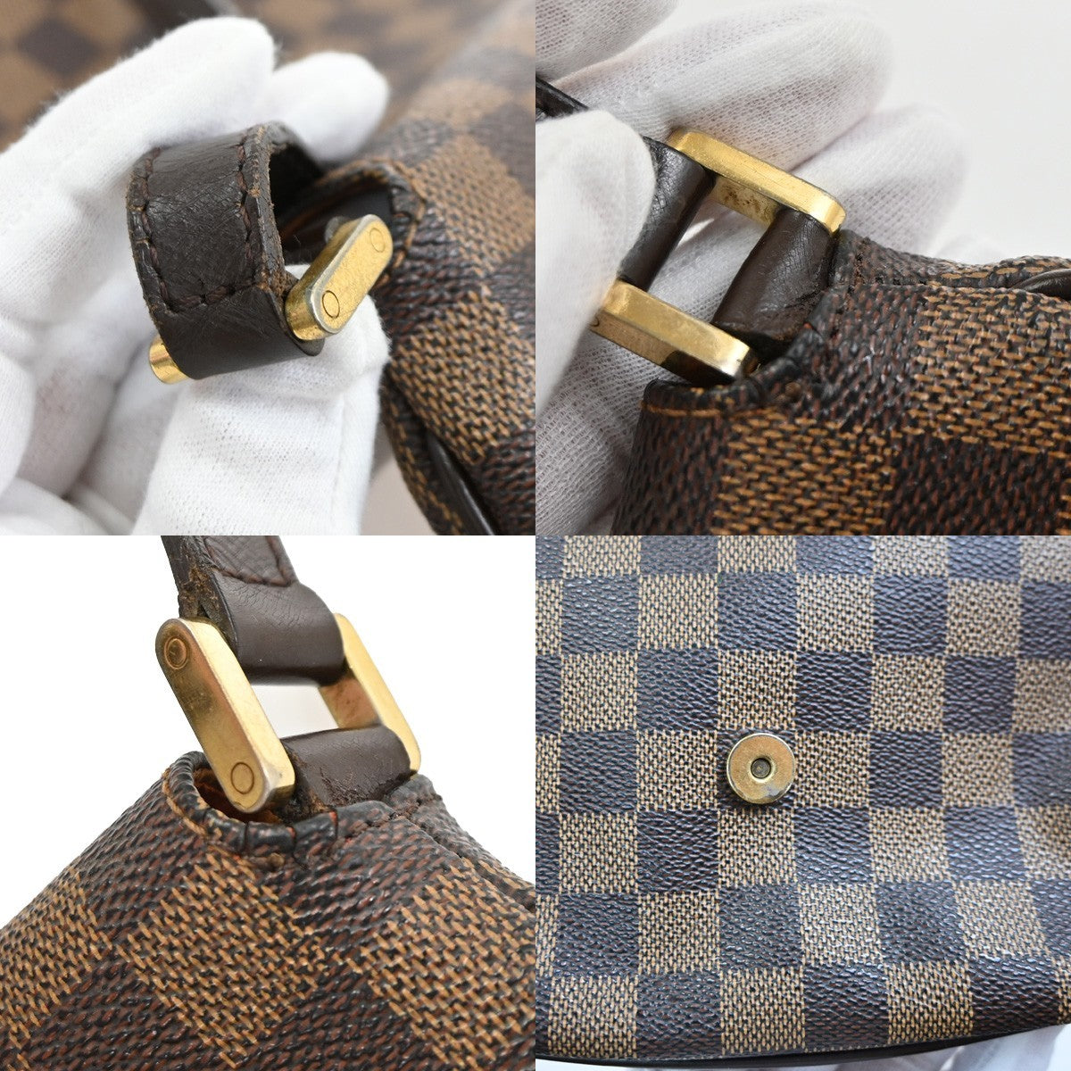 Louis Vuitton Musette Salsa Long Shoulder Handbag Damier Ebene N51300 34SA053