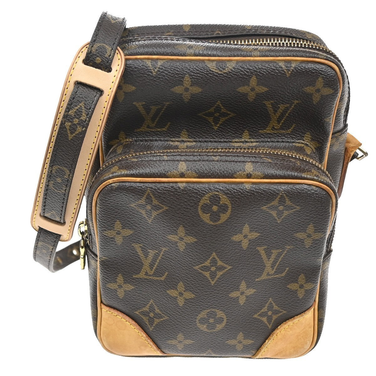 LOUIS VUITTON Amazon Crossbody Shoulder Bag Monogram Leather BN M45236 87KC122