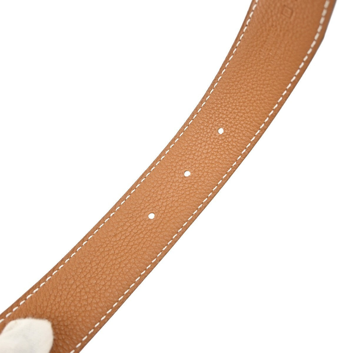 HERMES Constance H Logo Reversible Buckle Belt Leather Size 70 BK BN GHW 70RL196