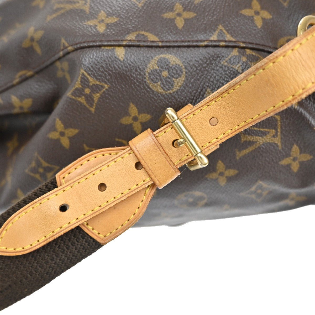 LOUIS VUITTON Montsouris GM Backpack Bag Monogram Leather Brown M51135 59KA641