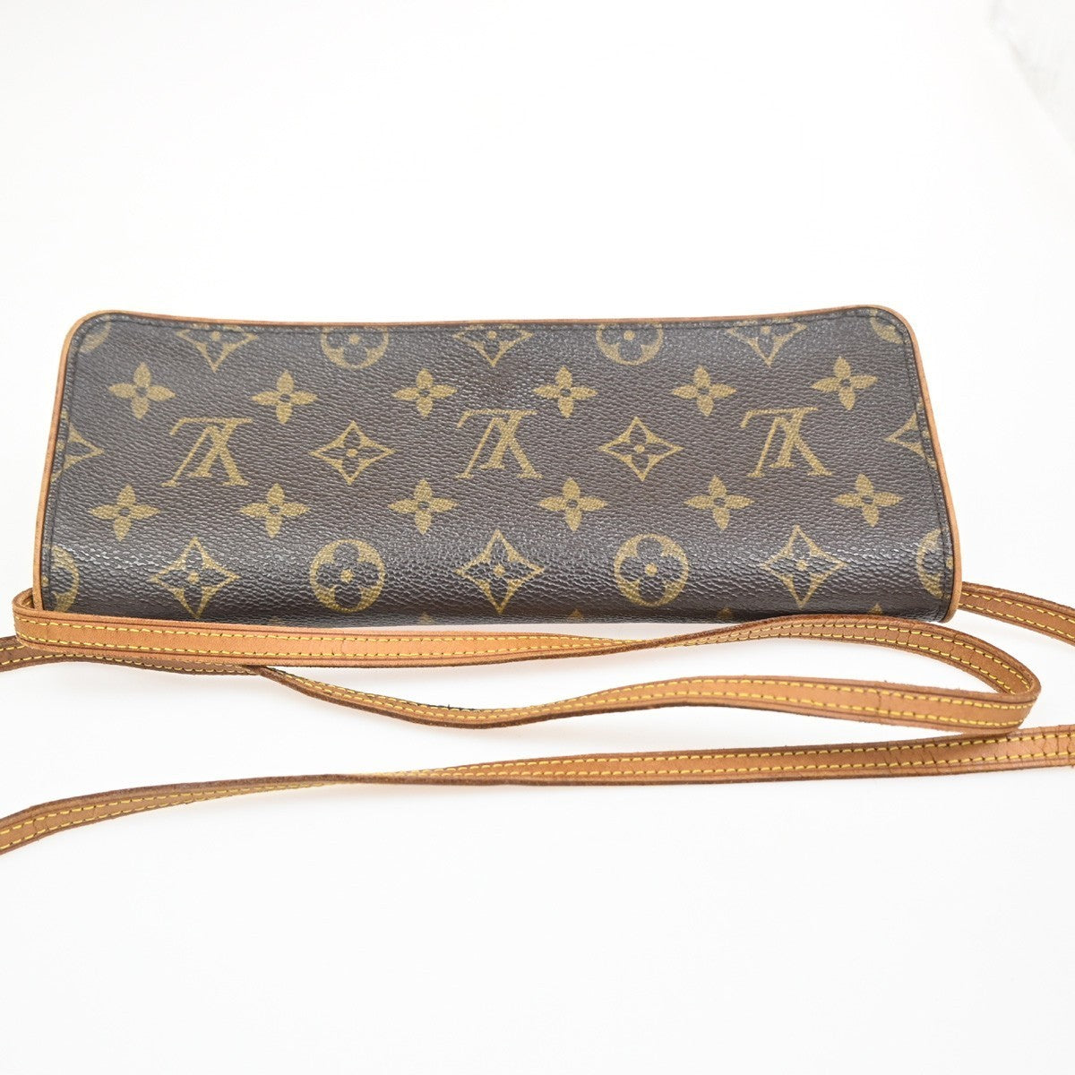 LOUIS VUITTON Pochette Twin GM 2Way Shoulder Bag Monogram Brown M51852 82CA664