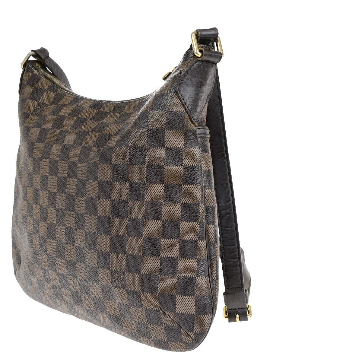 LOUIS VUITTON Bloomsbury PM Shoulder Bag Damier Leather Brown N42251 82EC347