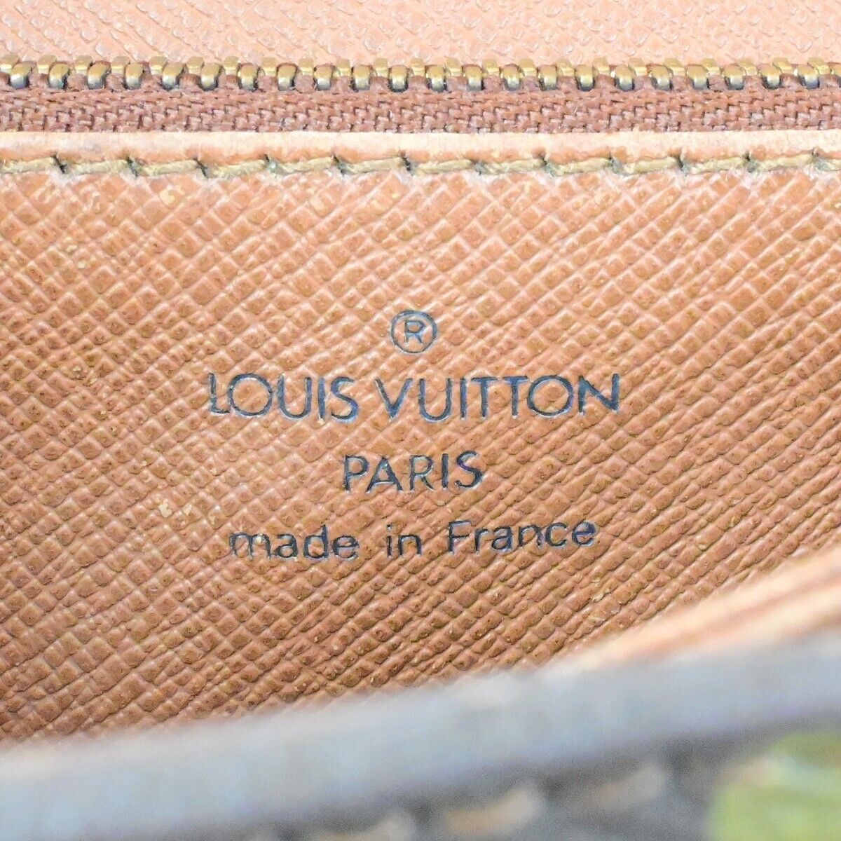 LOUIS VUITTON Raspail Shoulder Hand Bag Monogram Leather Brown M51372 33ED275