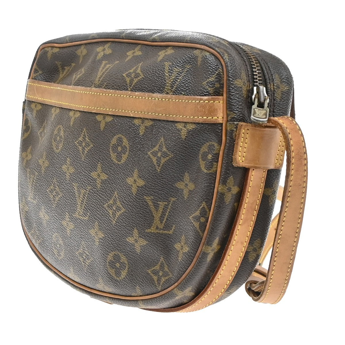 LOUIS VUITTON Jeune Fille MM Shoulder Bag Monogram Leather Brown M51226 32SA151