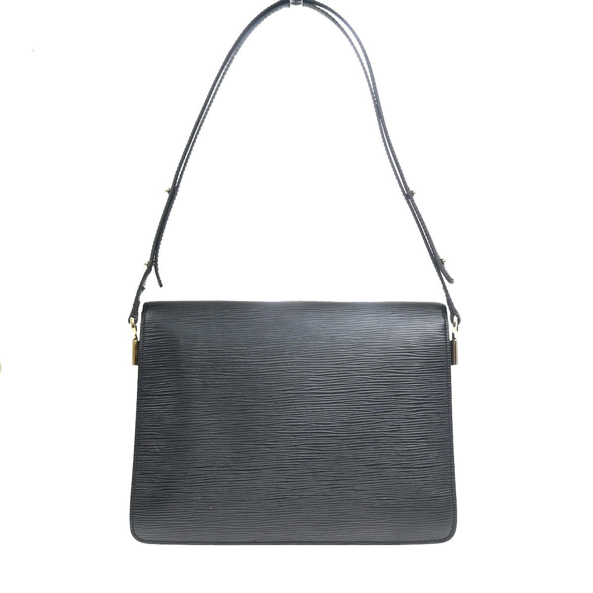 LOUIS VUITTON Free Run Shoulder Bag Epi Leather Black Red France M52417 35MA385