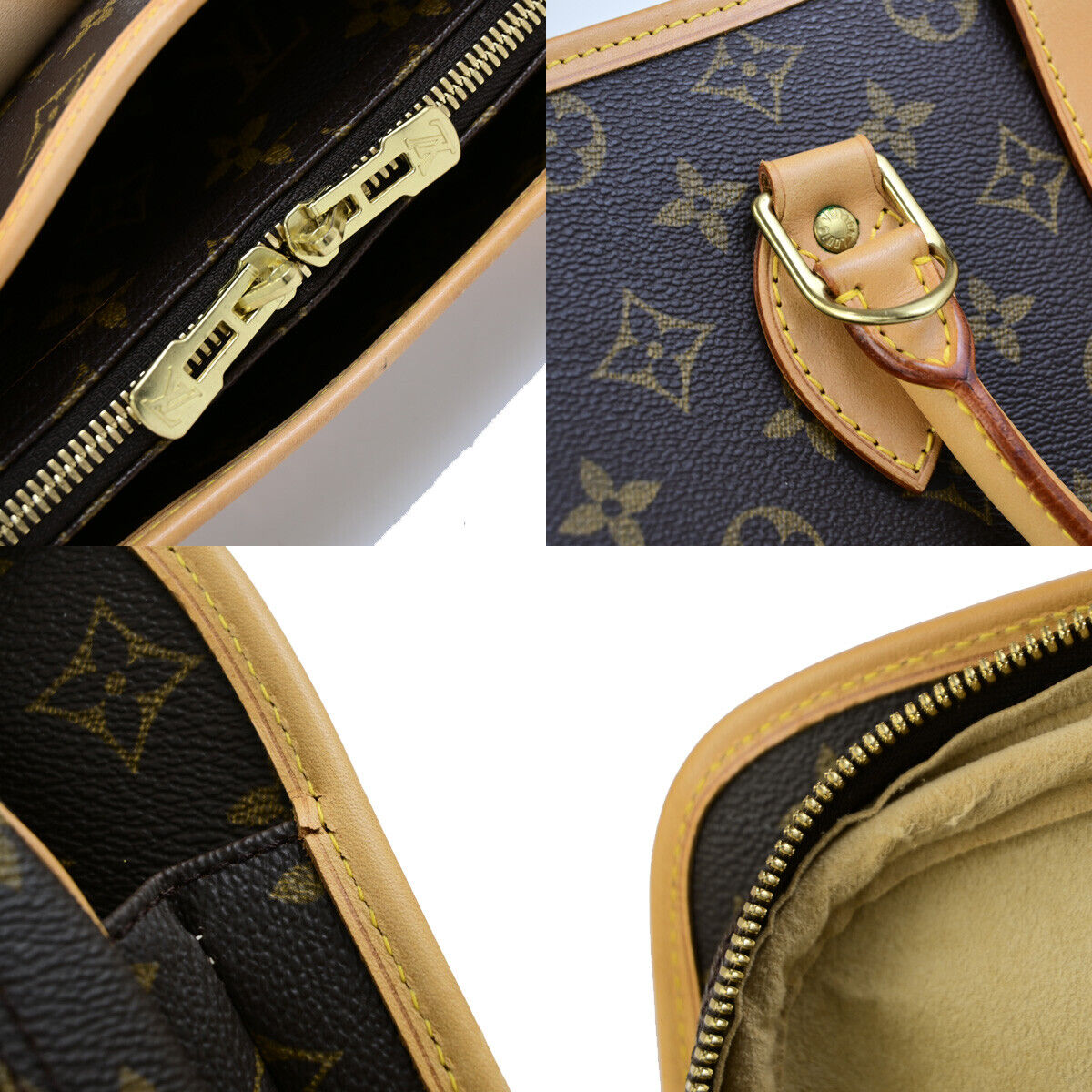 LOUIS VUITTON Rivoli Briefcase Hand Bag Monogram Leather Brown M53380 11YG534