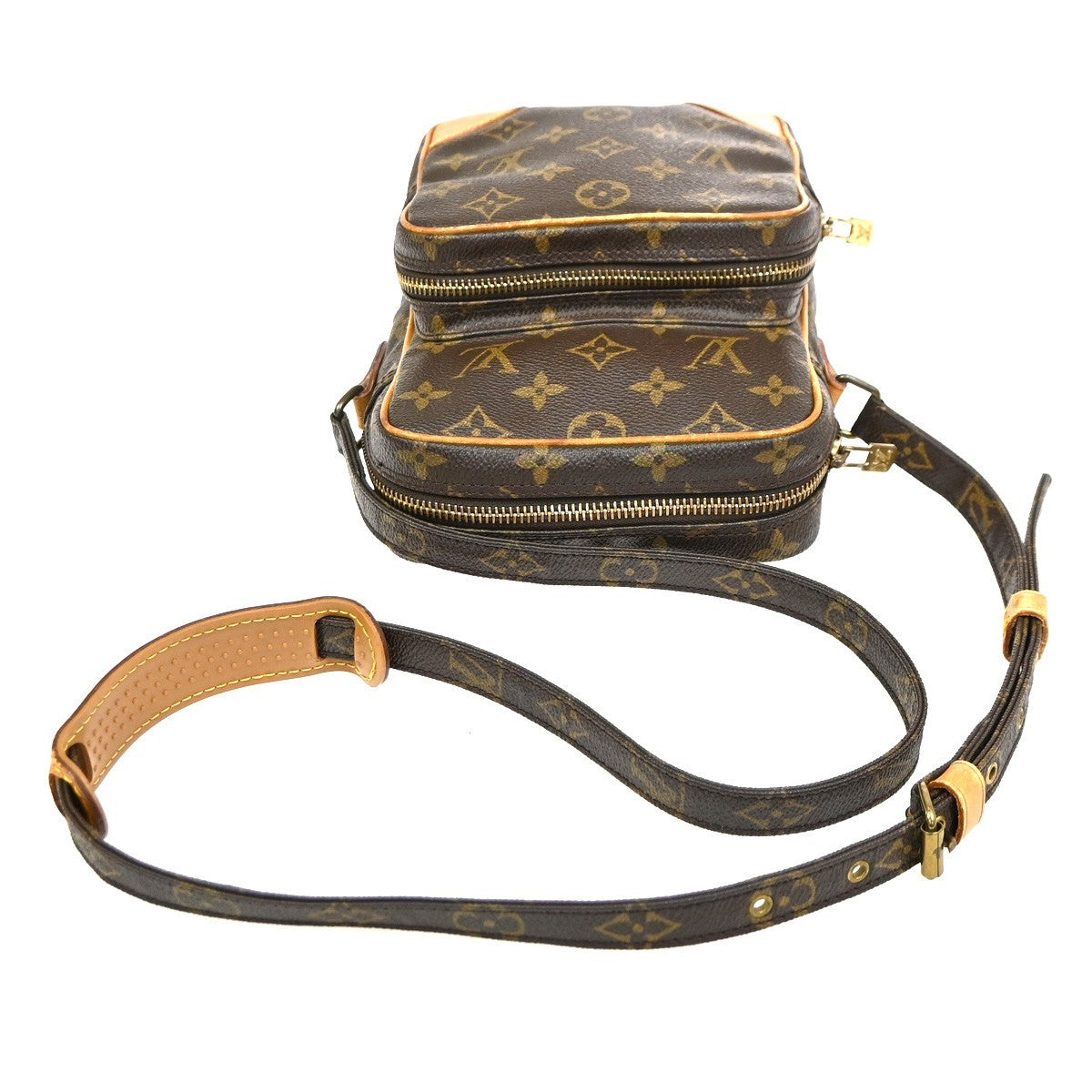 LOUIS VUITTON Amazon Crossbody Shoulder Bag Monogram Leather BN M45236 82CA958