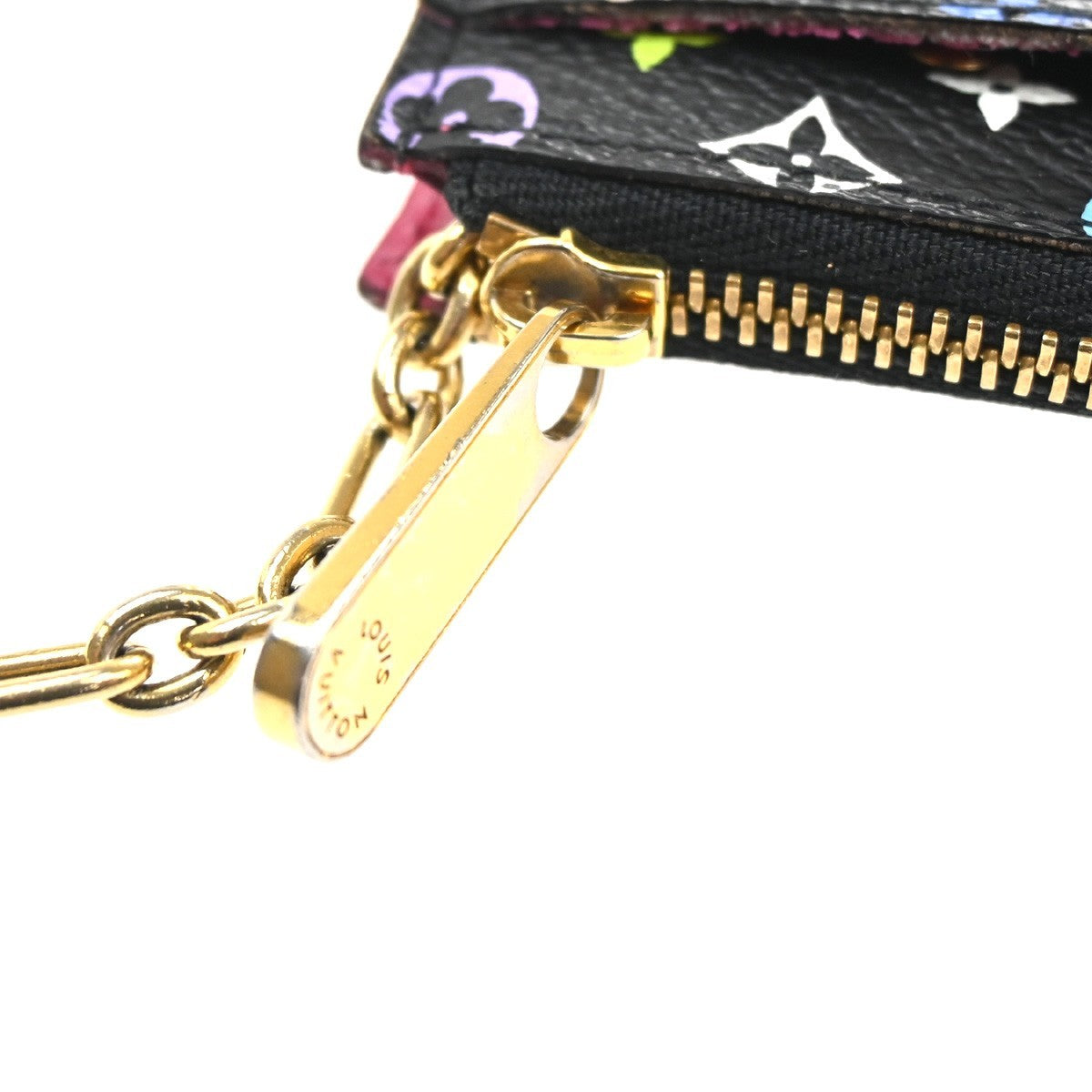 LOUIS VUITTON Pochette Cles Coin Case Monogram Multi Leather BK M93735 32CA639