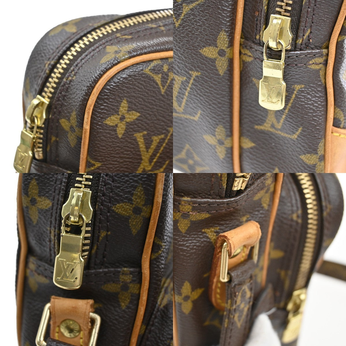 LOUIS VUITTON Amazon Crossbody Shoulder Bag Monogram Leather BN M45236 78AA075